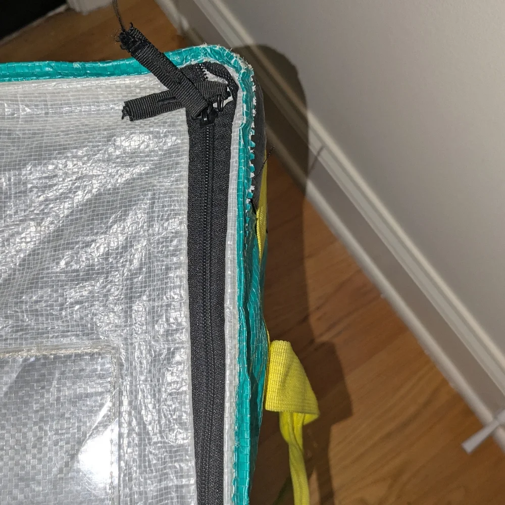 ❤ Giant zippered tote bag, xl storage bag